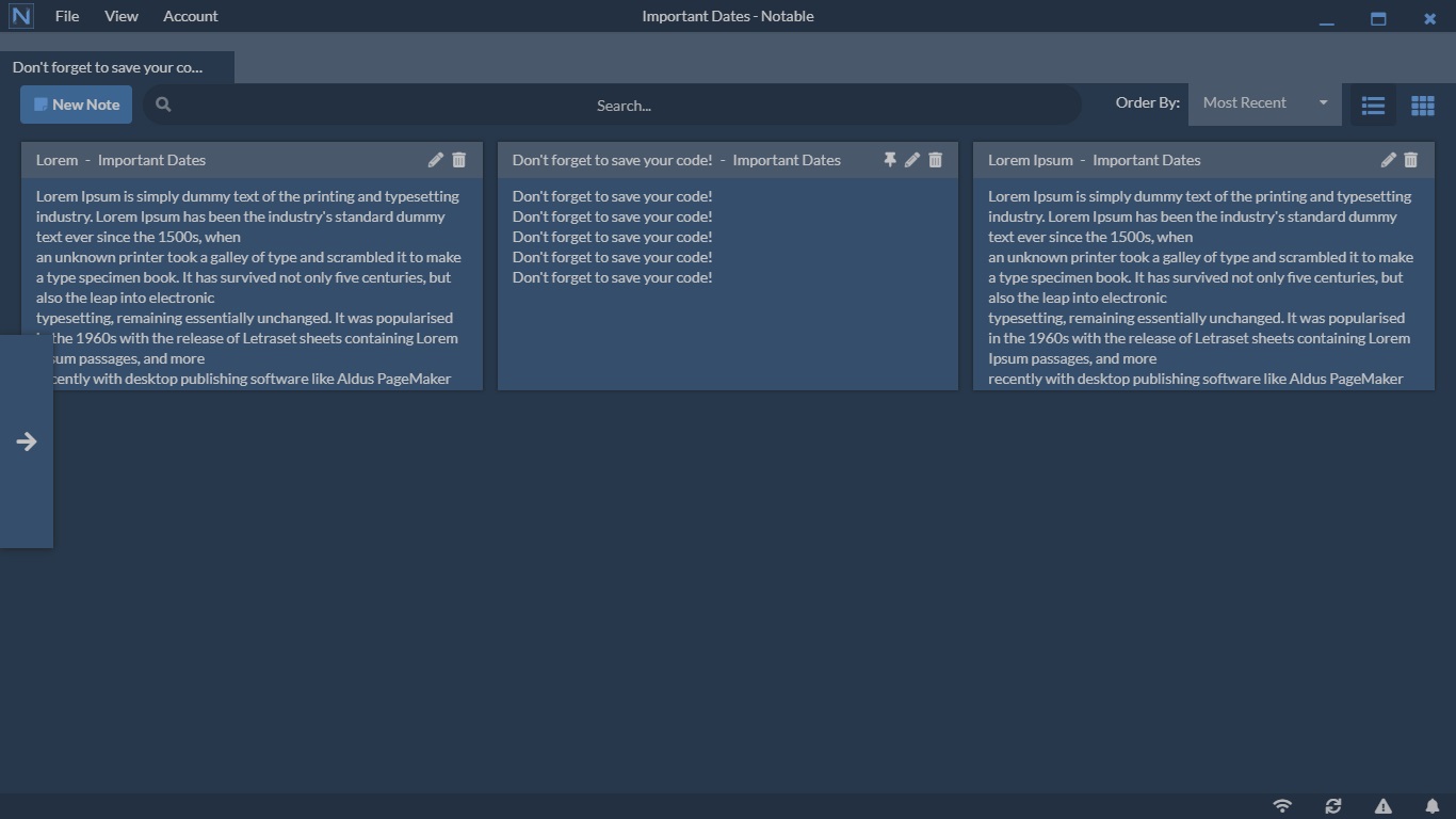 Notable Sidebar 2
