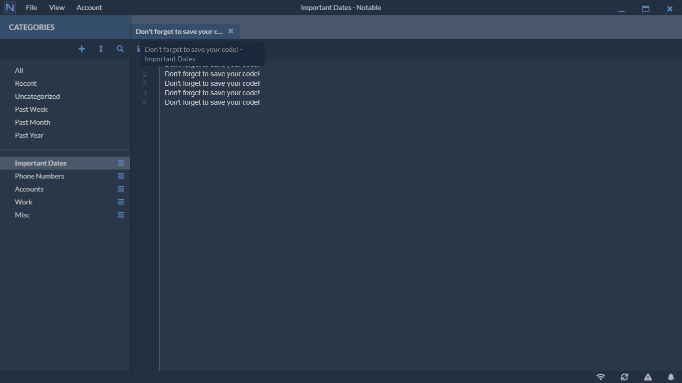 Notable Editor 2